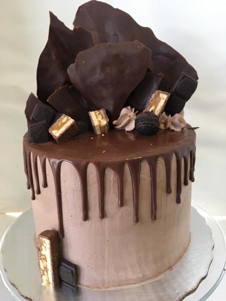 Delicioso mousse de chocolate