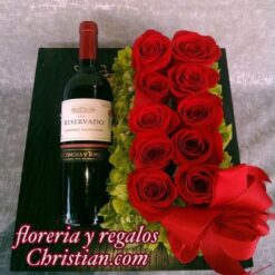Arreglo para Hombre con Vino - H2