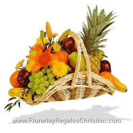 canaste de frutas tropicales - FR8