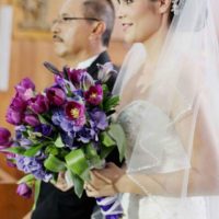 Hermoso ramo de novia con tulipanes y hortencias - R5